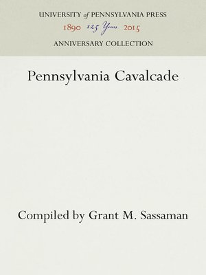 cover image of Pennsylvania Cavalcade
